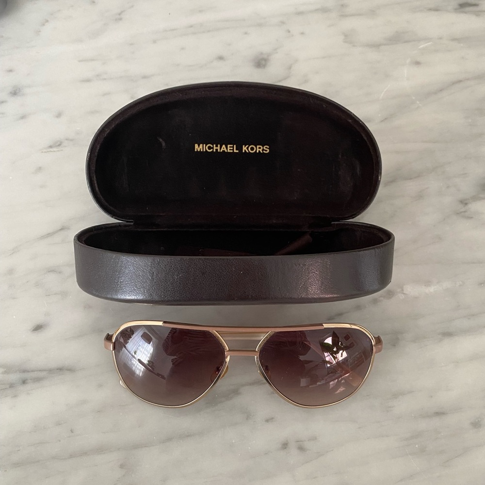 Michael Kors Aviator Sunglasses